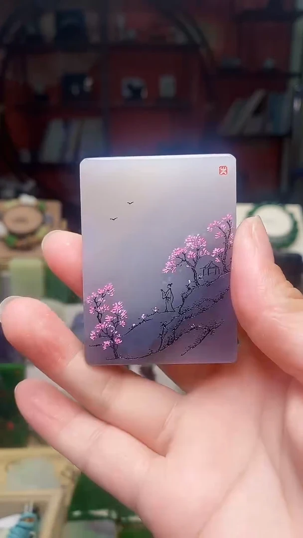 和田玉未镶嵌挂件92