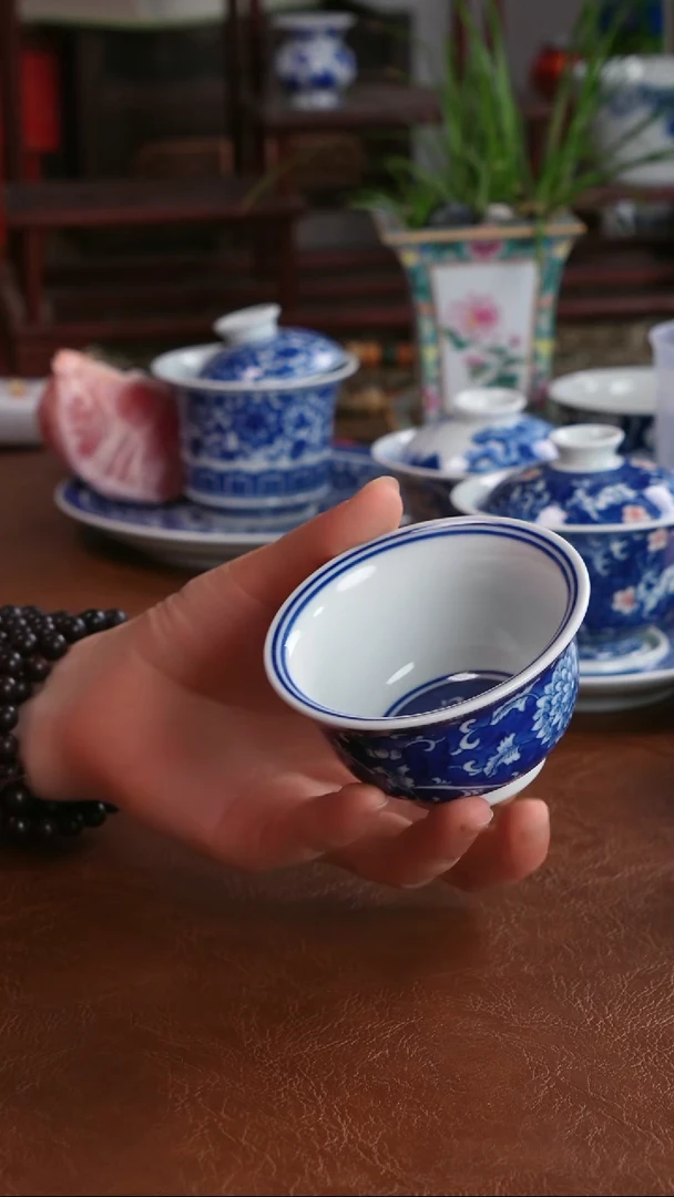 景德镇高端茶器小*杨景德镇纯手工手绘高端茶器
