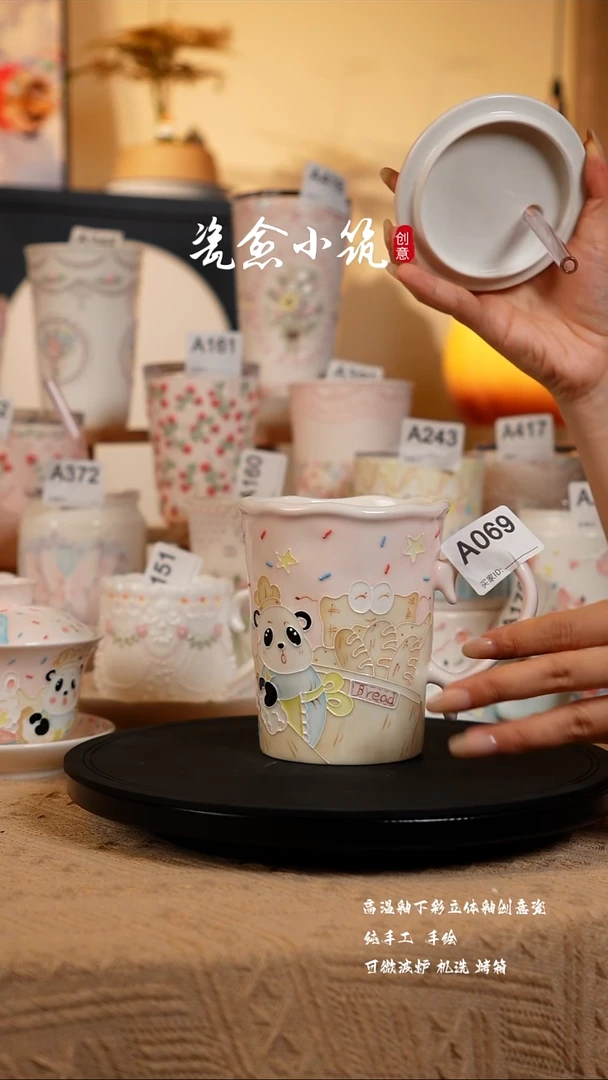 景德镇高温釉下彩创意瓷