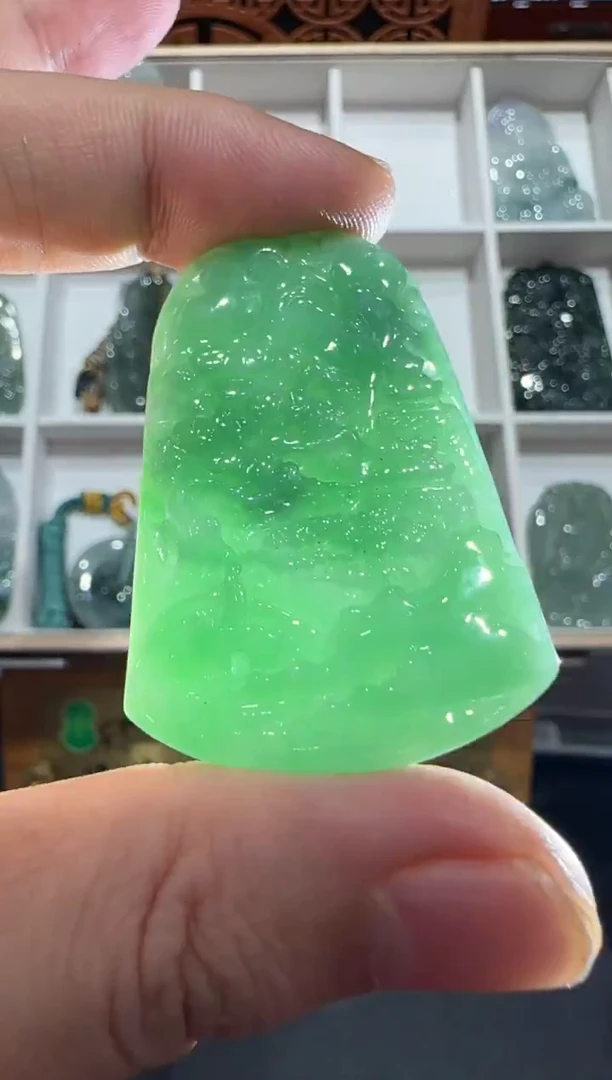 未镶嵌挂件翡翠A货翡翠多样性孤品