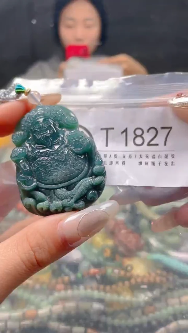 【闪购商品】翡翠颈饰未镶嵌/T/翡翠A货一图一物