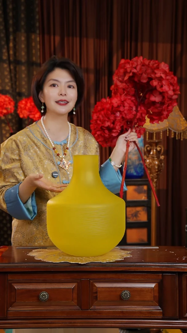 手工艺品琉璃拂穗--胖