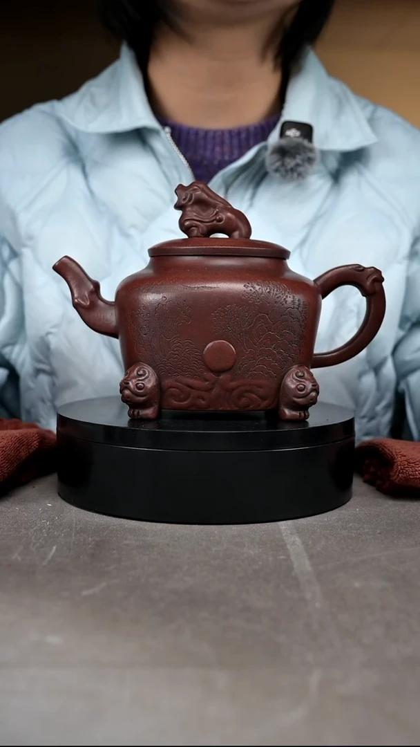 茶壶紫砂700容量