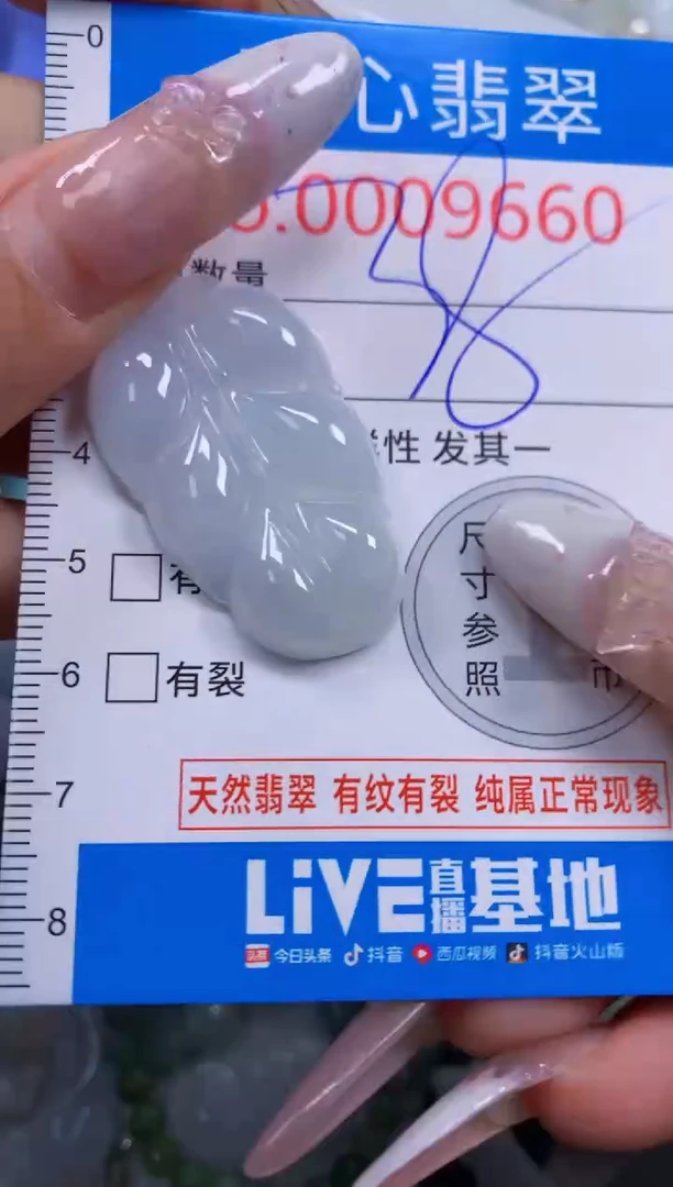 吊坠(不含链)未镶嵌翡翠9660