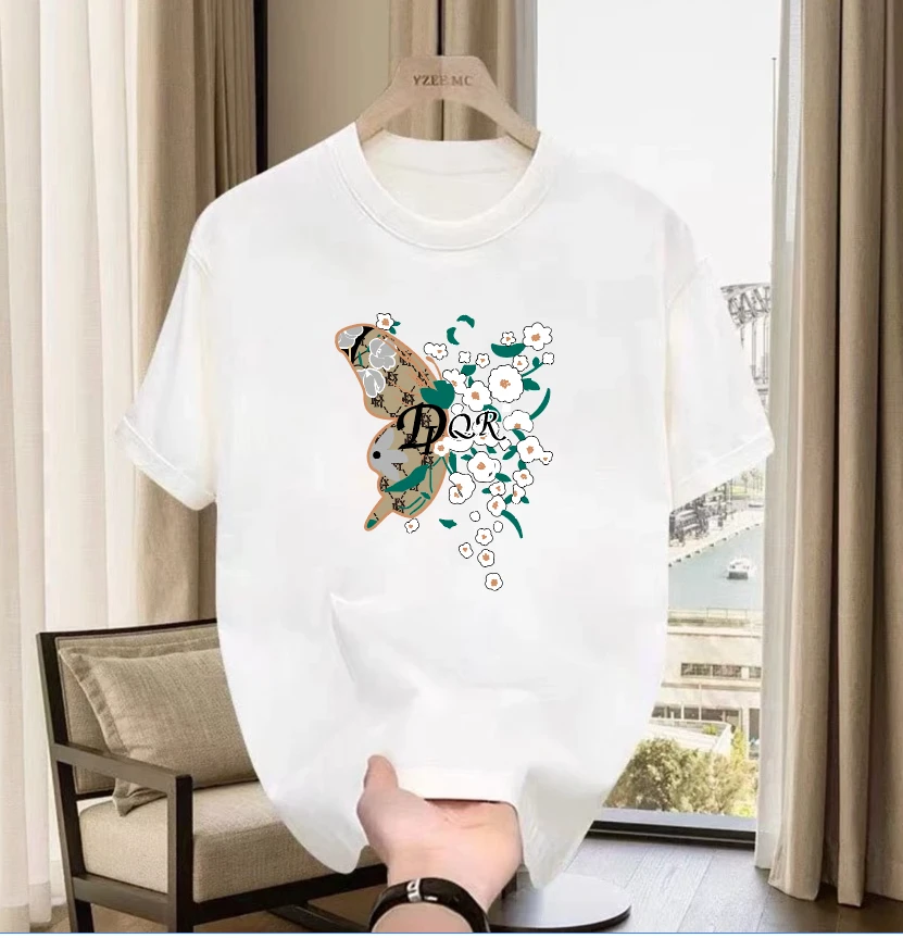 Q11圆领新款重磅短袖T恤男女体恤夏季休闲百搭t恤男Q11