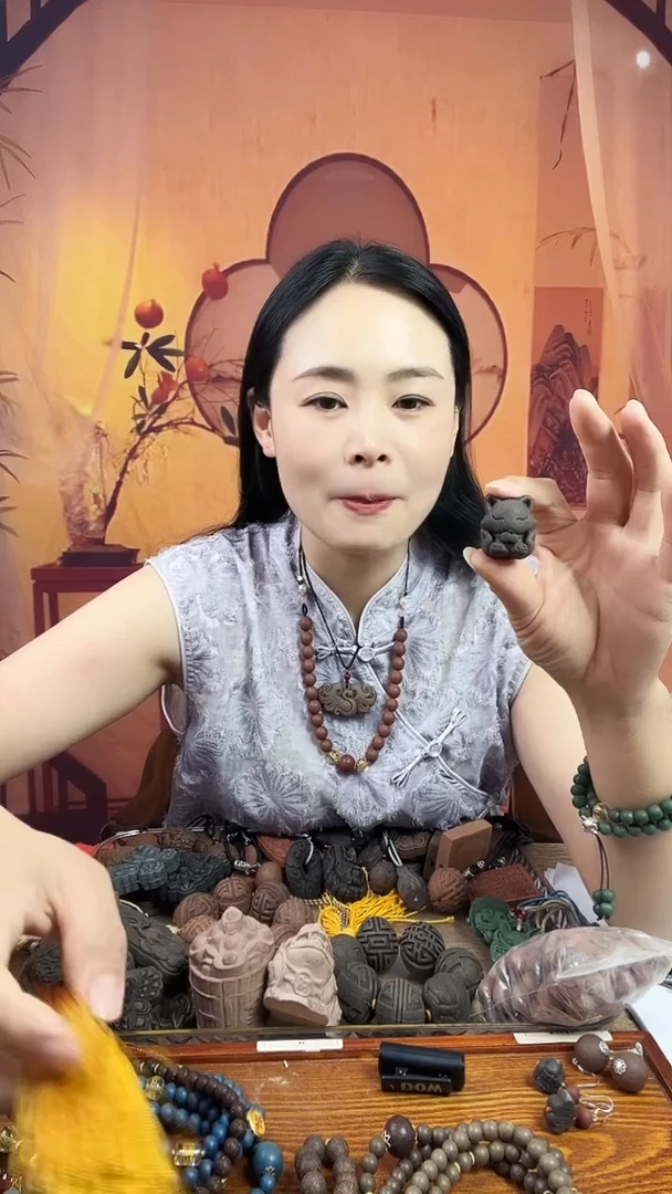 泥塑【栀子香方】狐狸仔