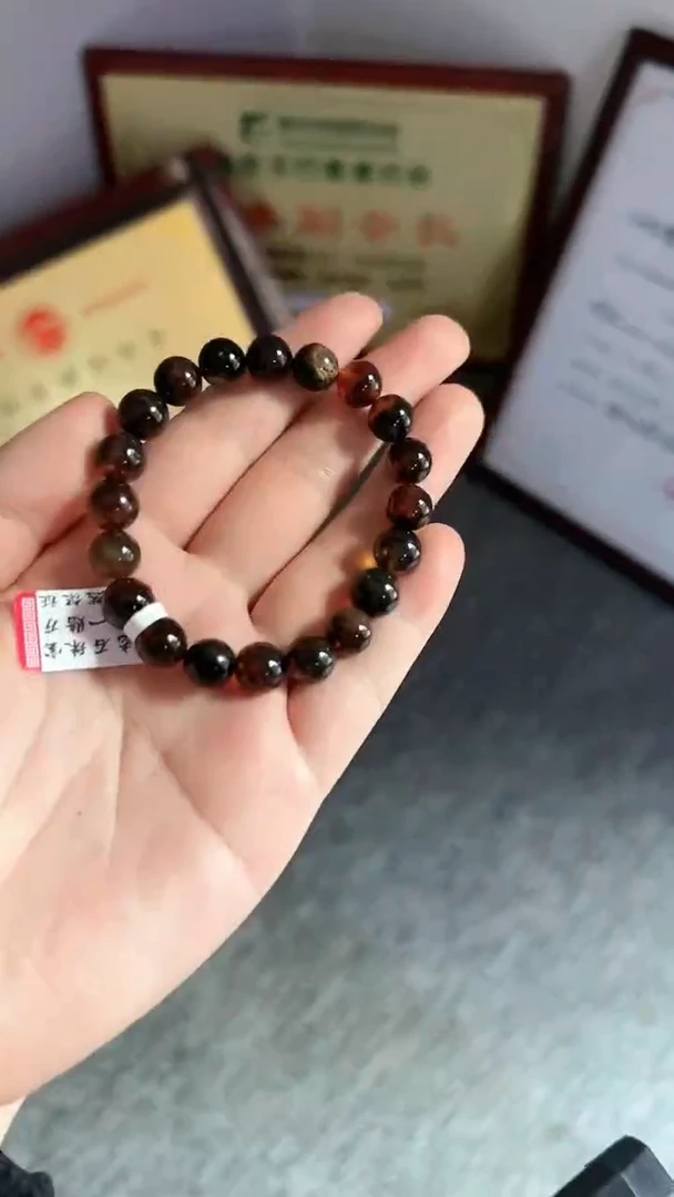 未镶嵌琥珀手串规格9微瑕翁珀手串#8