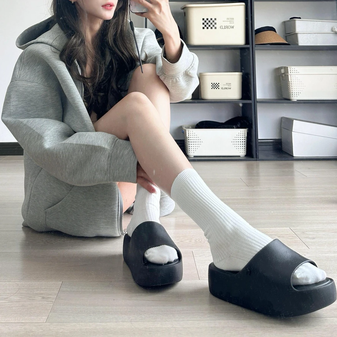 品牌女鞋清仓增高厚鞋软底跟高5公分【脚瘦拍大一码 胖脚拍大两码】