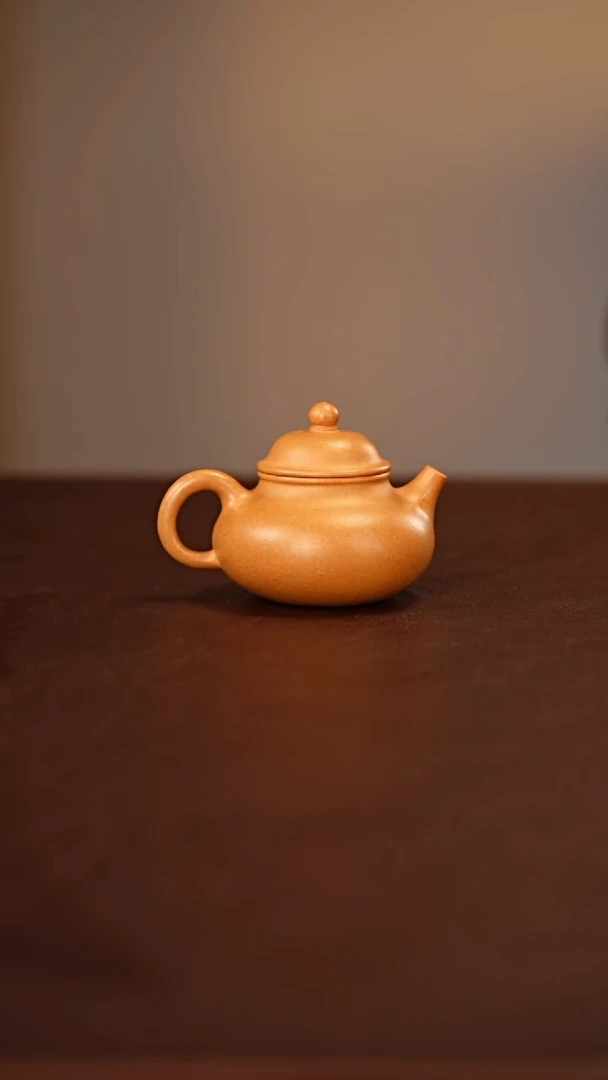 茶壶紫砂小容天100cc 紫砂壶