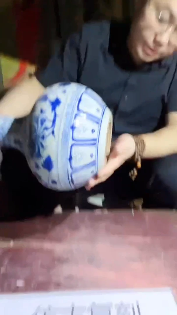 摆件景德镇陶瓷流水110