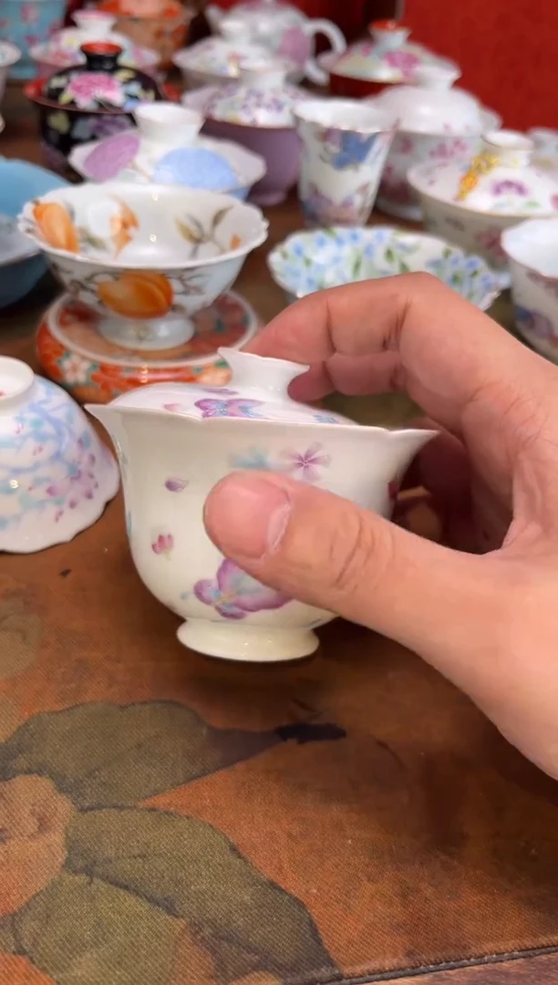 景德镇纯手绘陶瓷茶具