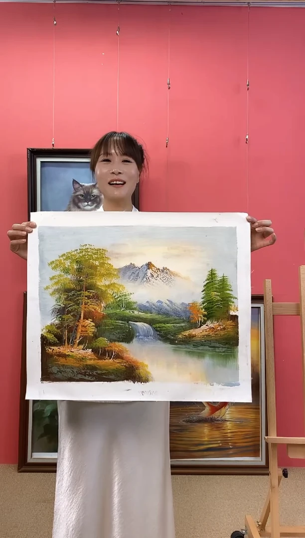 油画【****】尺寸40*50画芯（不含框）
