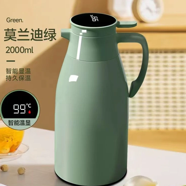 保温暖水壶保温壶家用水壶热水瓶学生宿舍热水壶保温瓶绿壶显