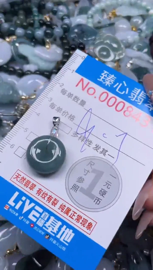 颈饰未镶嵌翡翠8431