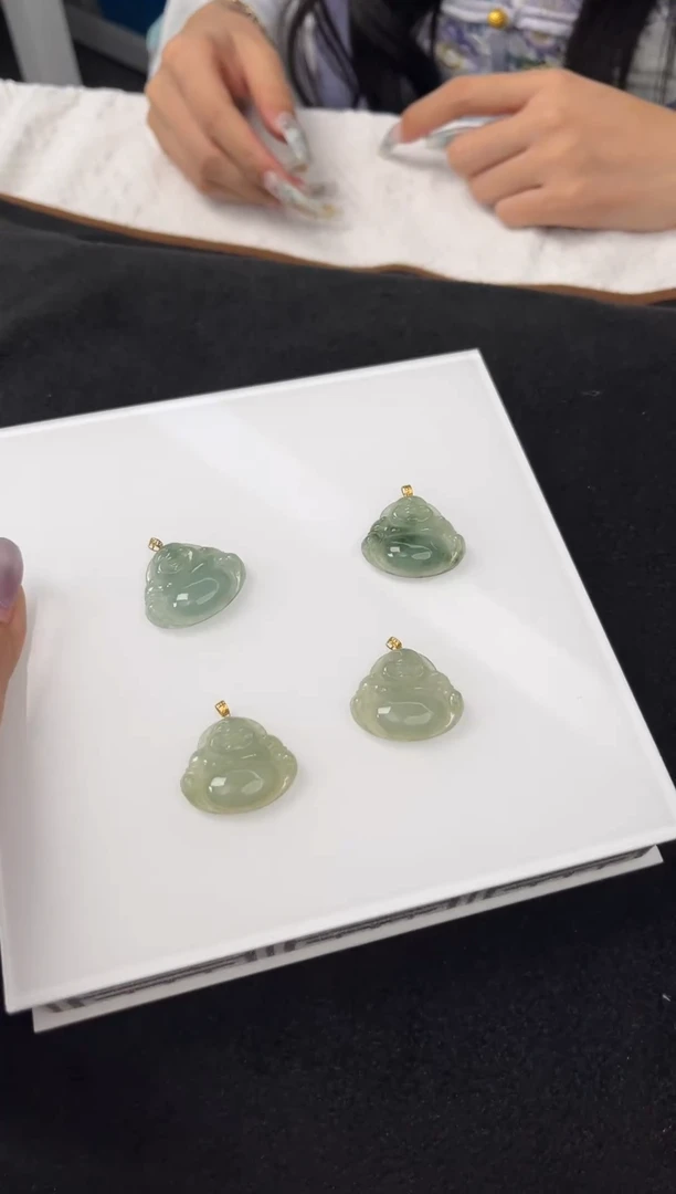 颈饰未镶嵌翡翠小九/404727/多样性发一