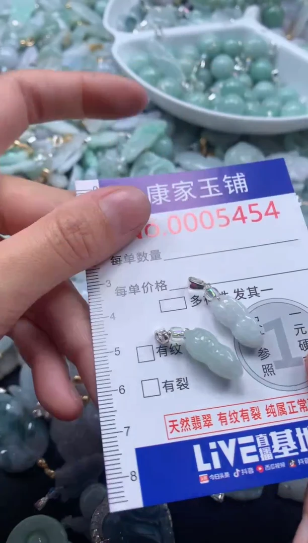 颈饰未镶嵌翡翠5454