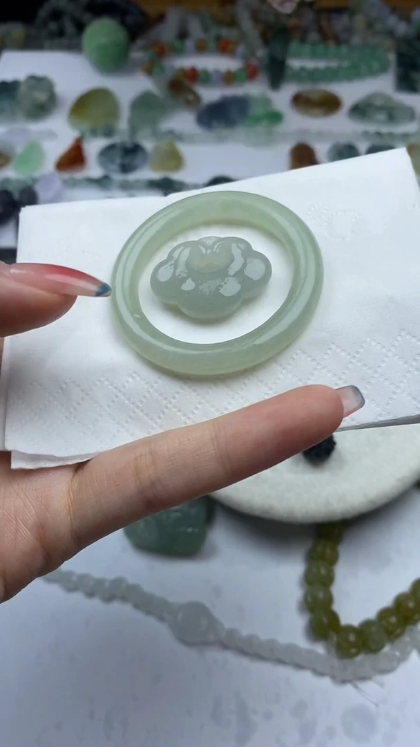 未镶嵌定制翡翠弛毛货定制不退不换