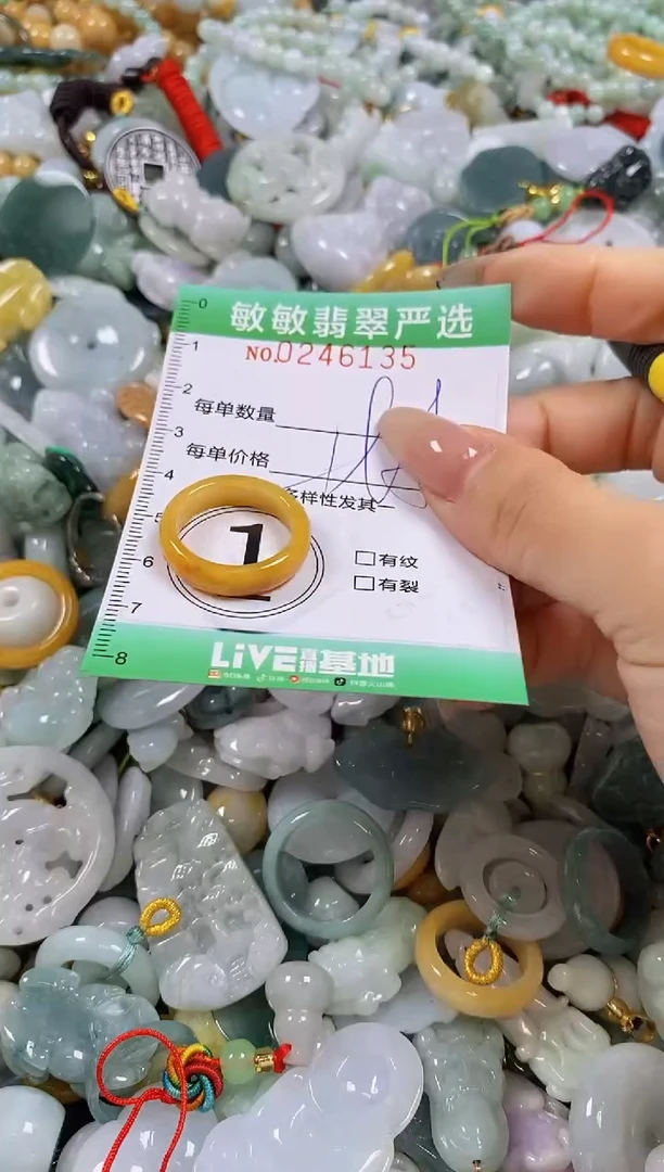翡翠未镶嵌颈饰闪购0246135多样性发其一