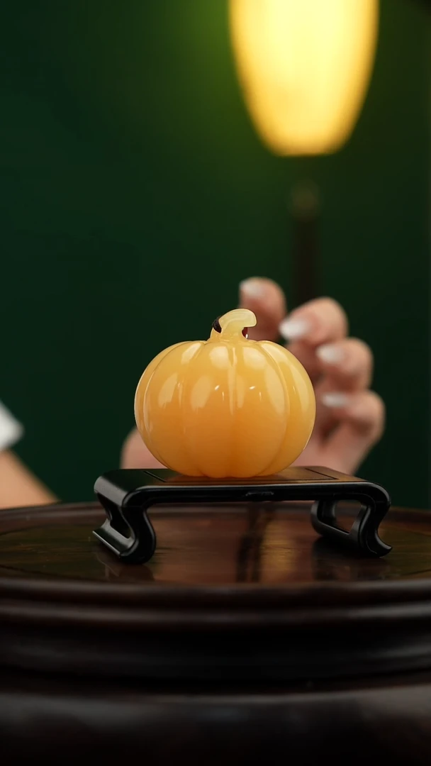 玉【小福瓜】天然玉石摆件