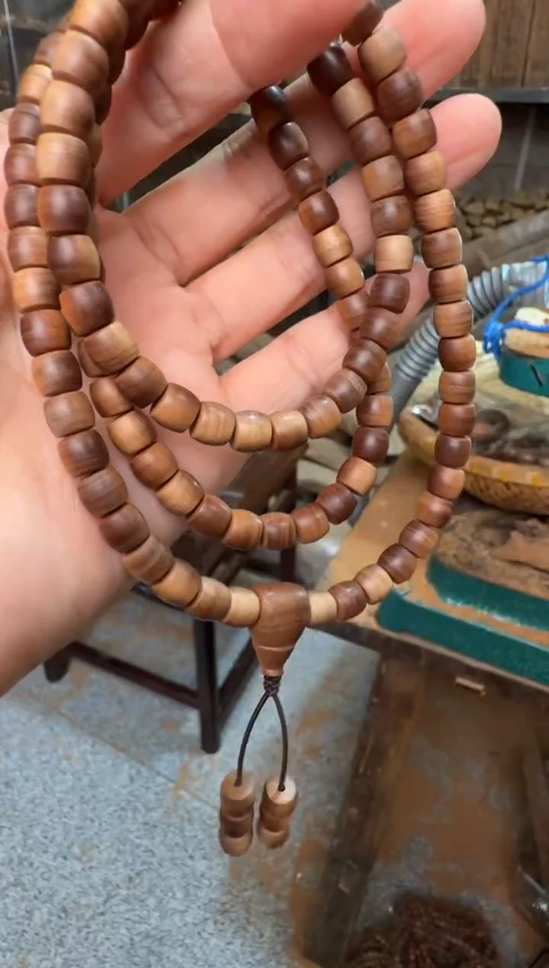 檀香木其他6.5x7黑肉黑肉虎皮纹多圈