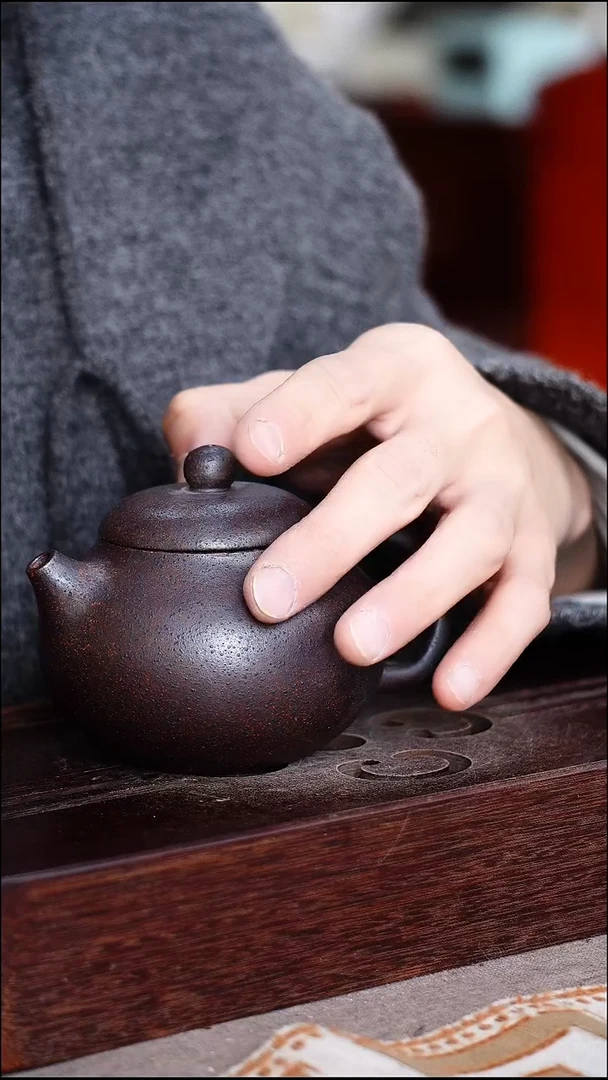 茶壶紫砂宜兴柴烧紫砂壶