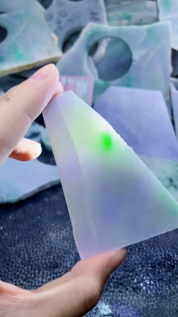 裸石翡翠天然A货板料