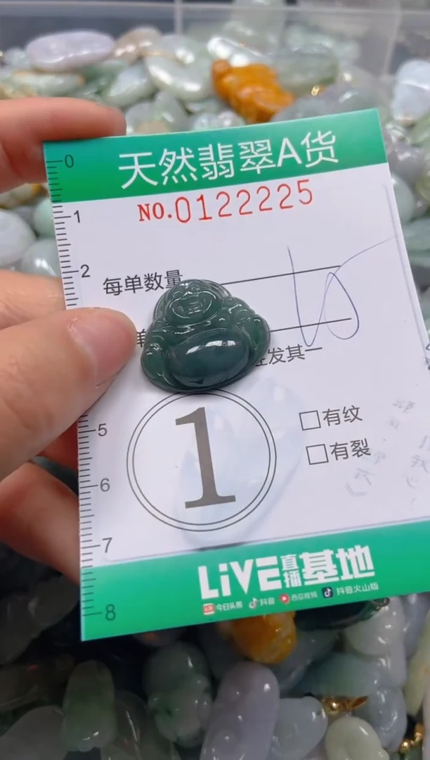 翡翠未镶嵌颈饰闪购0122225