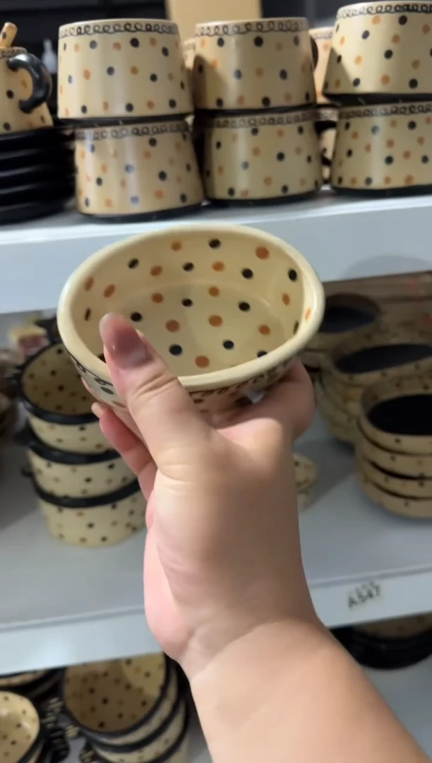 陶瓷点点碗【十里高温釉下彩陶瓷】