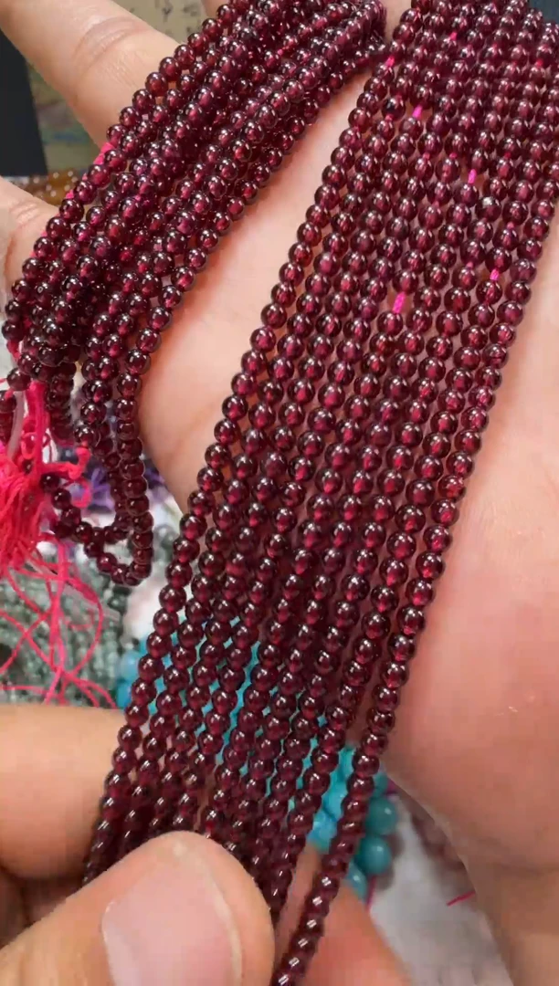 手串未镶嵌石榴石天然石榴石长条多样性发其一