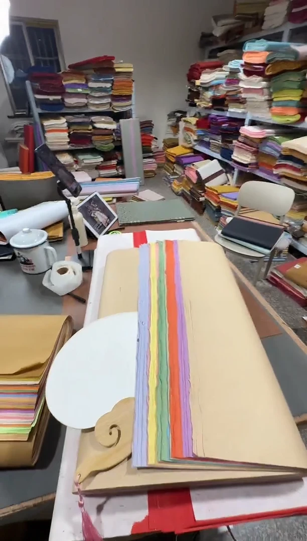 48*180 麻纸十色珠光50张