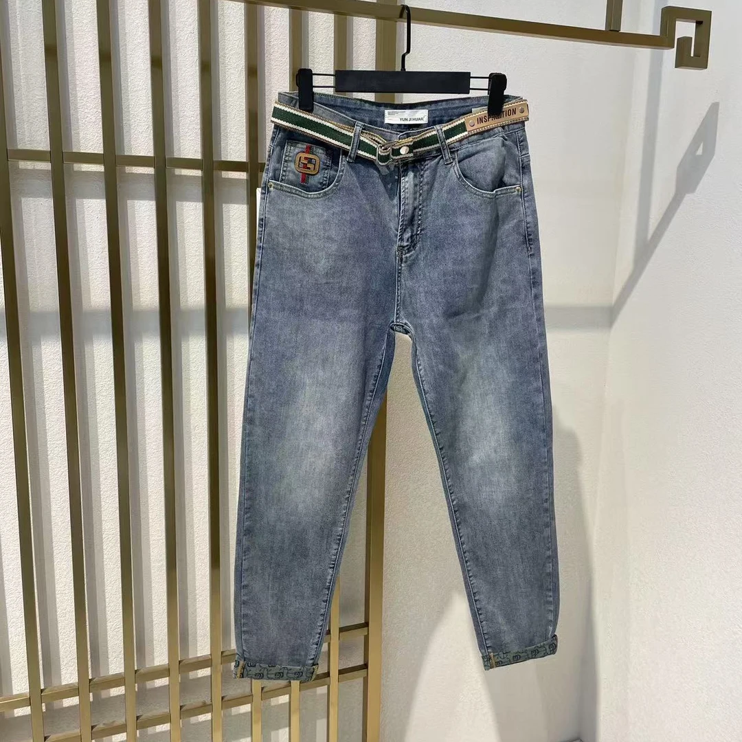 243666男装春夏款牛仔裤