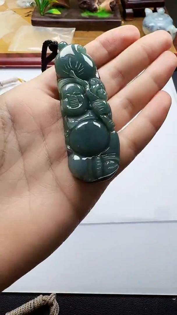 吊坠(不含链)未镶嵌翡翠1