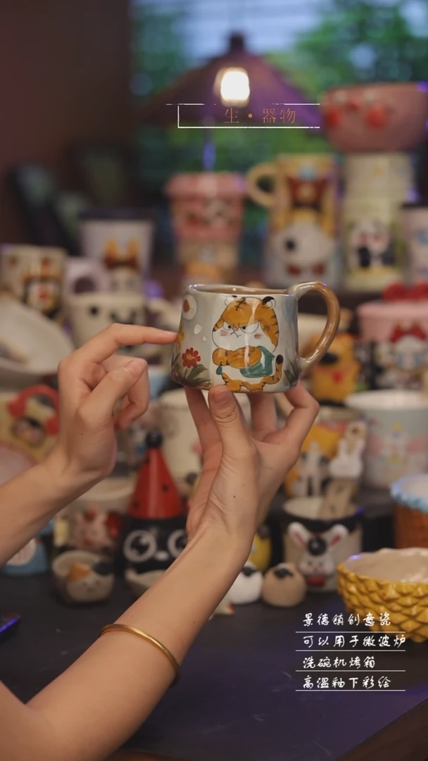 景德镇可爱设计师款陶瓷