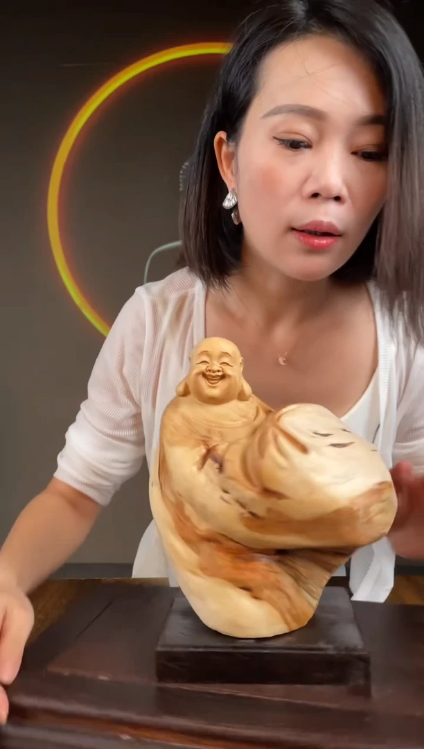 柏木（崖柏）手工摆件,先抢先得! 编号:74