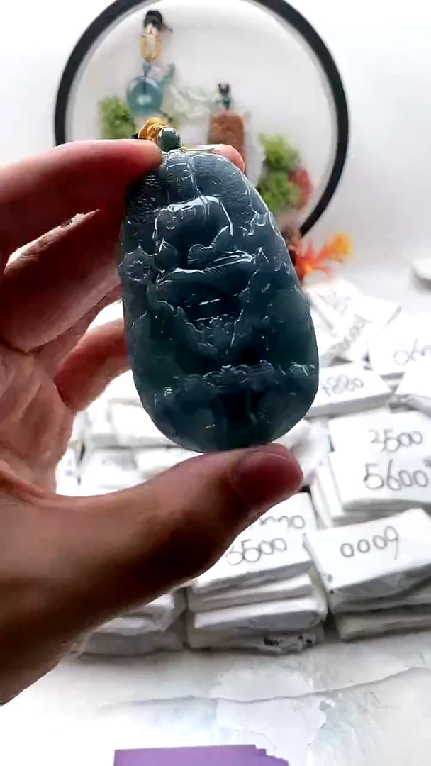 颈饰未镶嵌翡翠阿弥陀佛