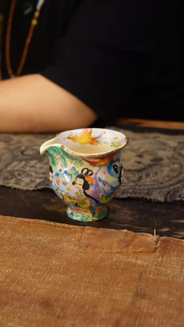 旁舍园园  仙女山海经公道杯全满绘130ml
