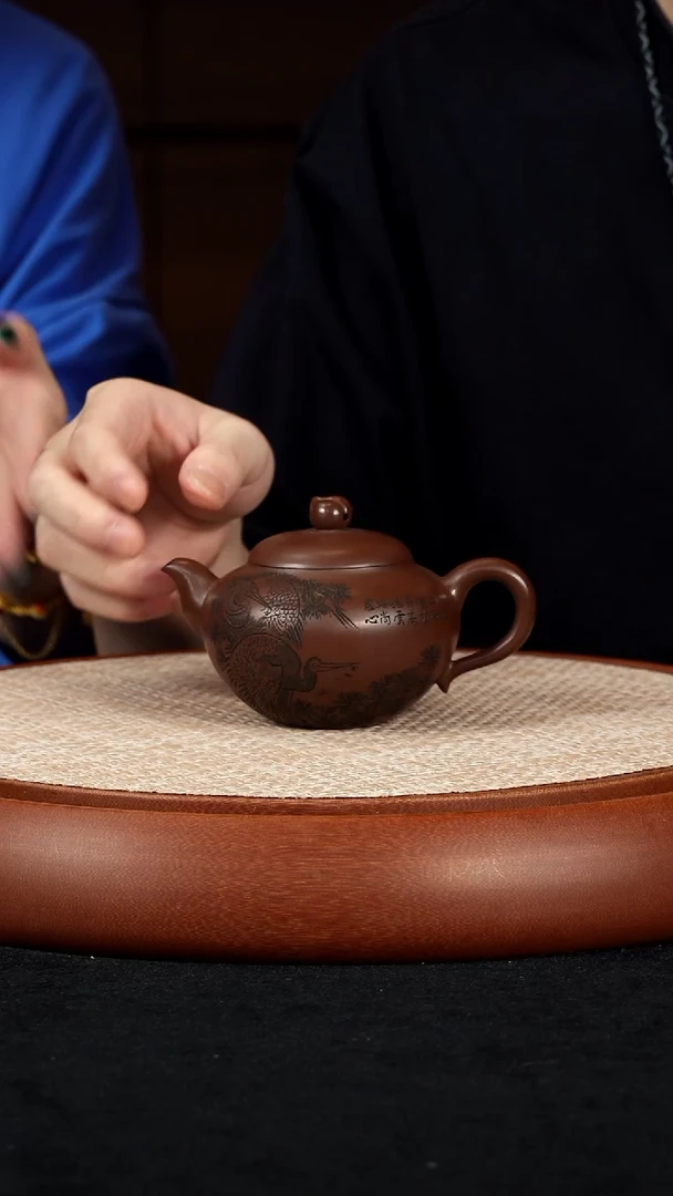 【k012】寿桃宜兴紫砂