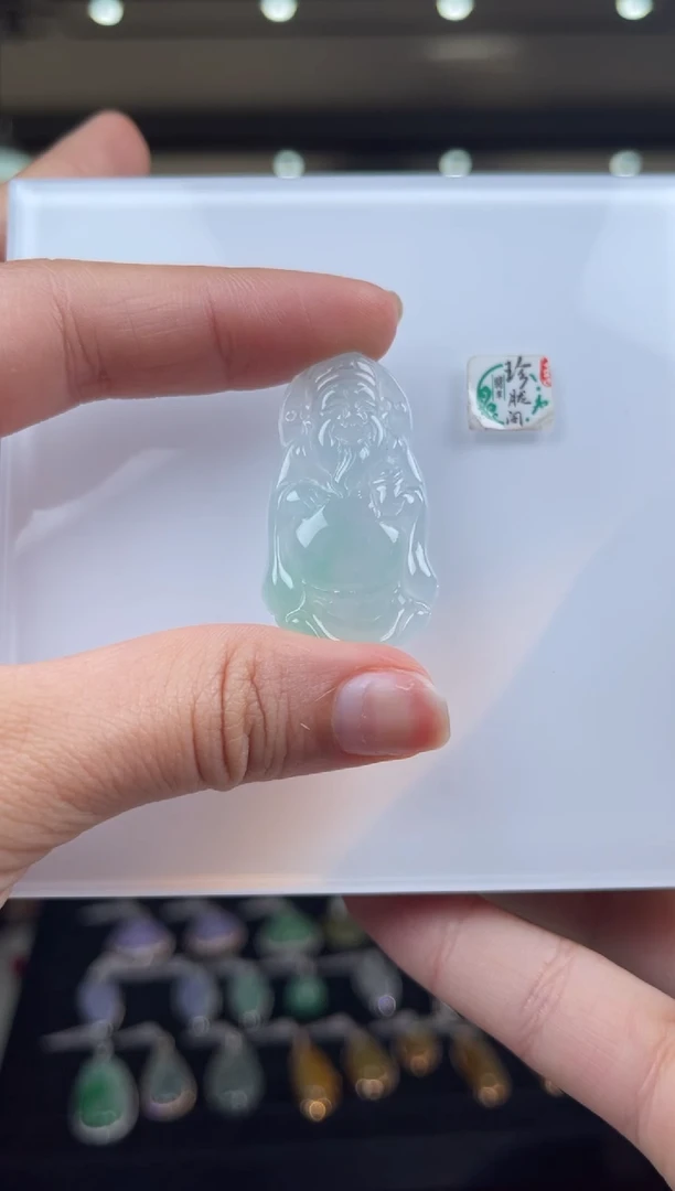 颈饰未镶嵌翡翠5号标签撕毁不退换