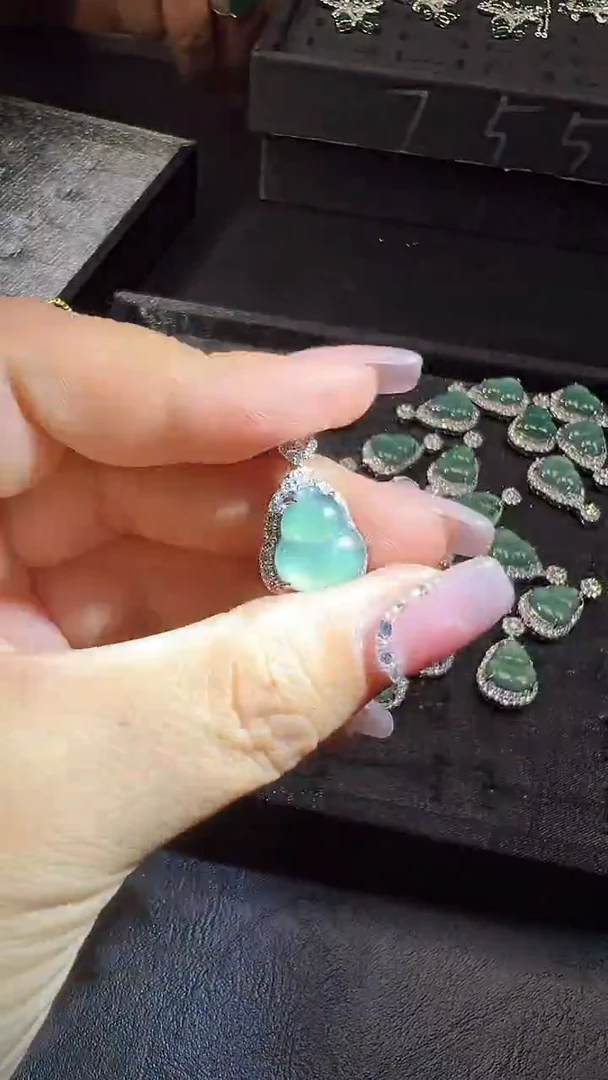 翡翠合金颈饰61267/多样性/发一件