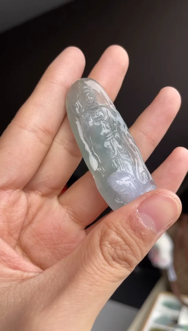 吊坠(不含链)未镶嵌翡翠天然缅甸A货翡翠