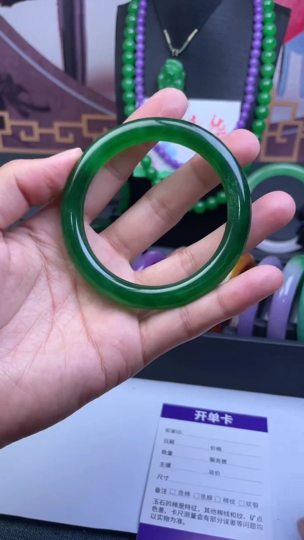 非金属仿水晶手镯