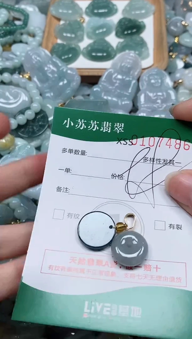 【闪购商品】翡翠颈饰未镶嵌闪购商品0107486