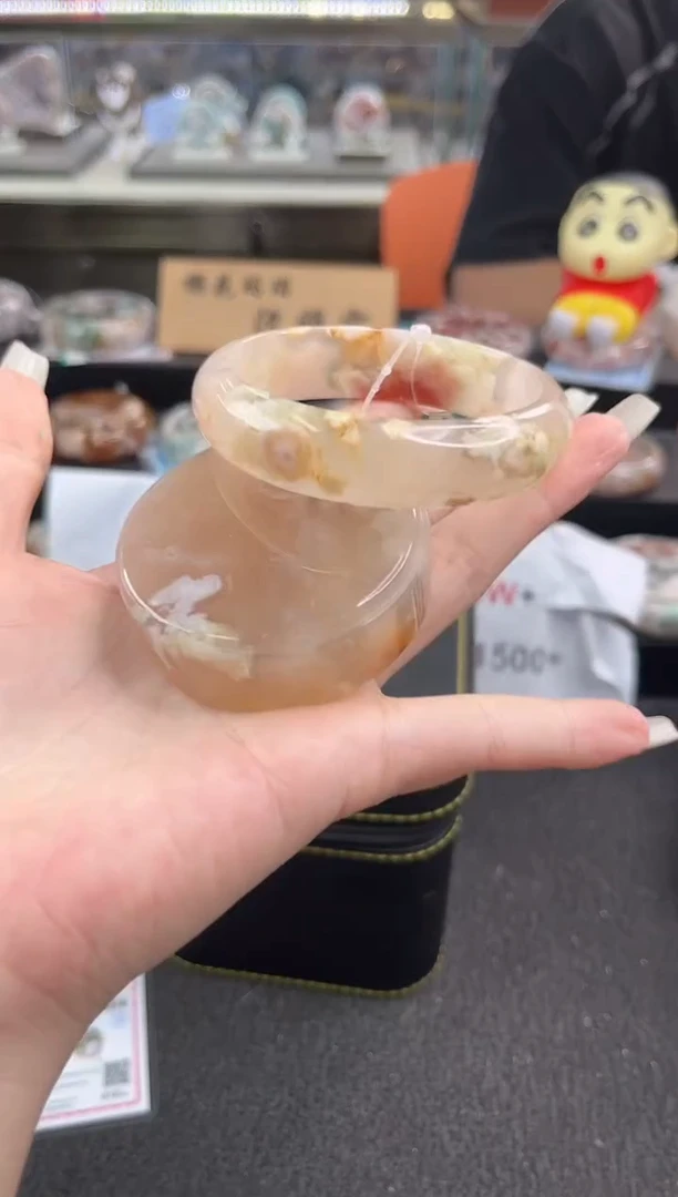 未镶嵌手镯石英质玉57圈口（赠品镯心）S965806