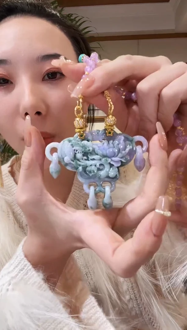 【闪购商品】翡翠颈饰未镶嵌国风