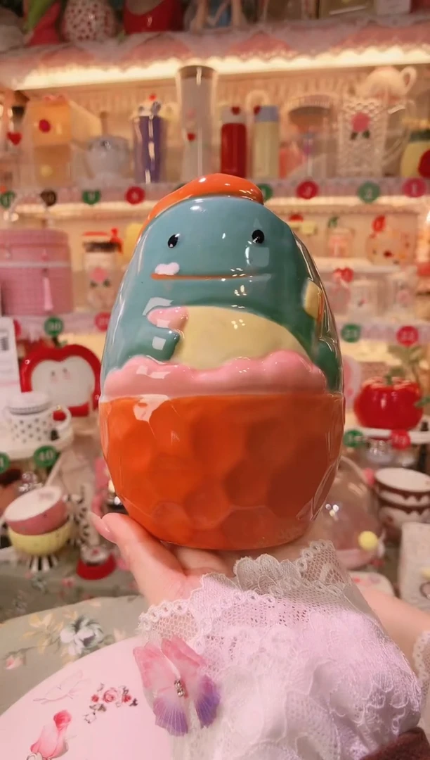 【闪购商品】摆件恐龙筷子筒开播福利，数量不多，快抢！