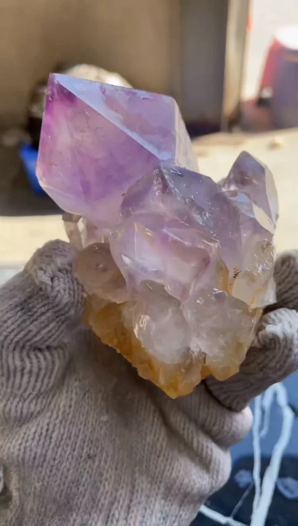 【闪购商品】水晶原石未镶嵌天然紫水晶原石摆件