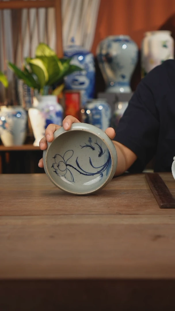 瓷片景德镇设计师釉下手绘陶瓷餐具