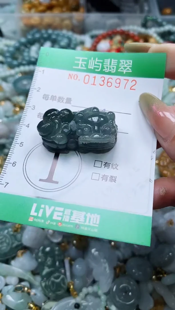 翡翠未镶嵌颈饰闪购0136972