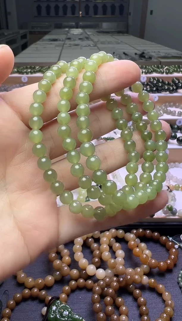 手串未镶嵌和田玉5号多样性发一