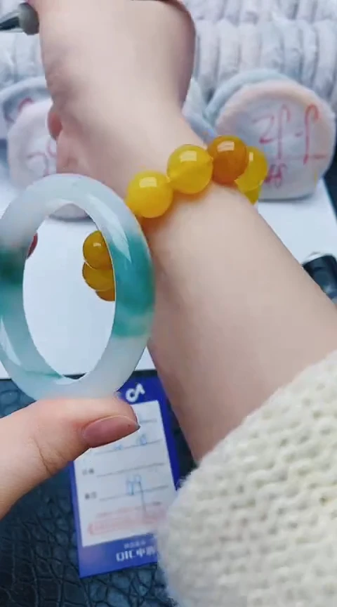 未镶嵌手镯石英质玉x172+54-55